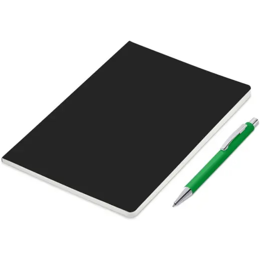 Altitude Perry Notebook & Pen Set Green.